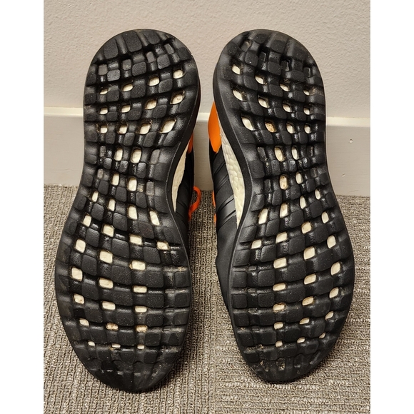 Adidas Y-3 Yohji Yamamoto Pureboost ZG Sneakers Men\'s Black/Orange Size 10.5